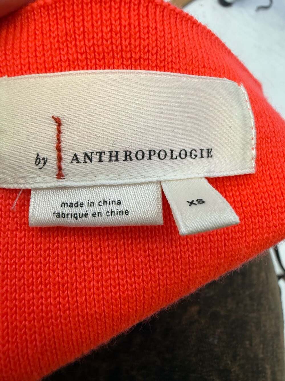 Anthropologie Hot Orange  Size XS - Picture 6 of 7